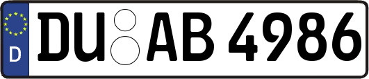 DU-AB4986