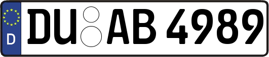 DU-AB4989