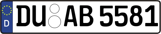 DU-AB5581