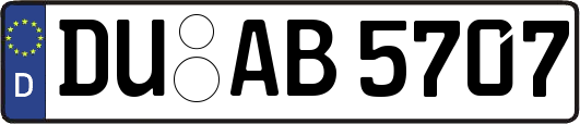 DU-AB5707