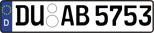DU-AB5753