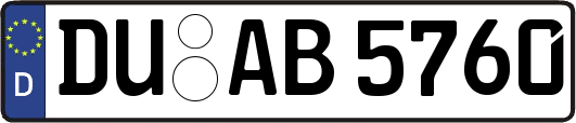 DU-AB5760