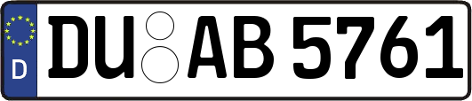 DU-AB5761