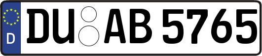 DU-AB5765