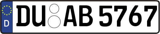 DU-AB5767