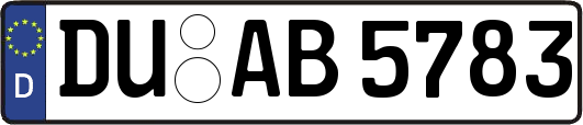 DU-AB5783