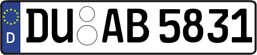 DU-AB5831