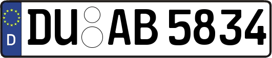 DU-AB5834