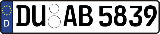 DU-AB5839