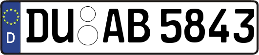 DU-AB5843