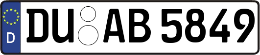 DU-AB5849