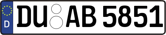 DU-AB5851