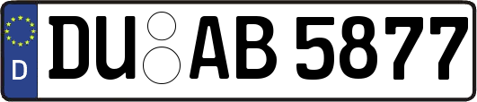 DU-AB5877