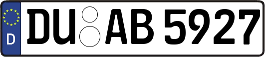 DU-AB5927