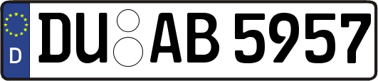 DU-AB5957