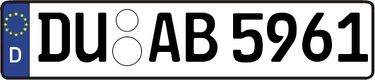 DU-AB5961