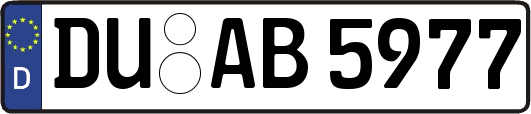 DU-AB5977
