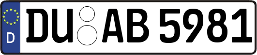DU-AB5981