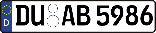 DU-AB5986