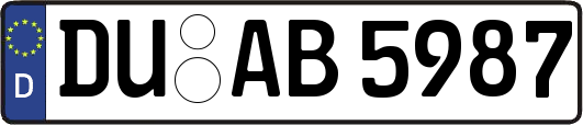 DU-AB5987