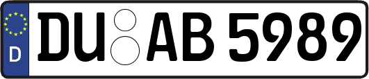 DU-AB5989