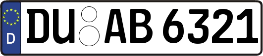 DU-AB6321
