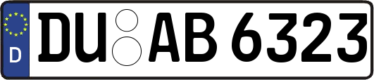 DU-AB6323