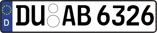 DU-AB6326