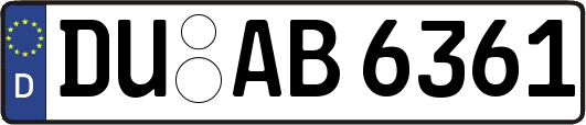 DU-AB6361