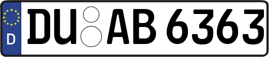 DU-AB6363