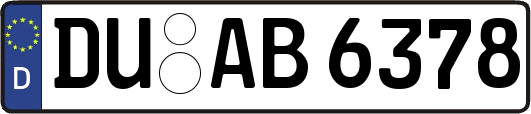 DU-AB6378