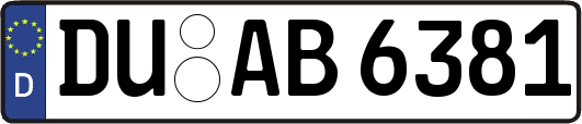 DU-AB6381