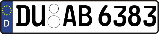DU-AB6383
