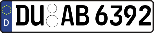 DU-AB6392