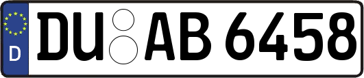 DU-AB6458