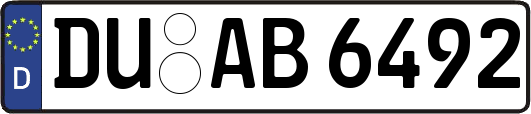 DU-AB6492