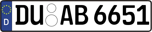 DU-AB6651