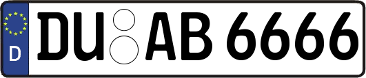 DU-AB6666