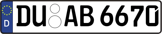DU-AB6670