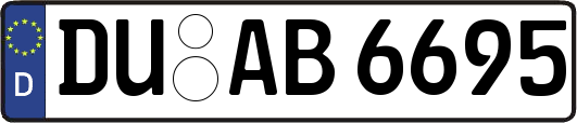 DU-AB6695