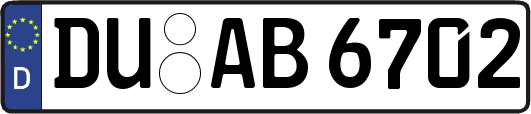 DU-AB6702