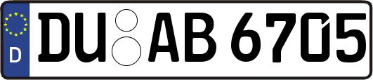 DU-AB6705
