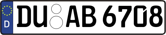 DU-AB6708