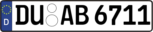 DU-AB6711