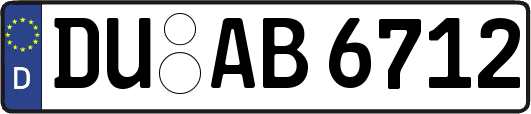 DU-AB6712