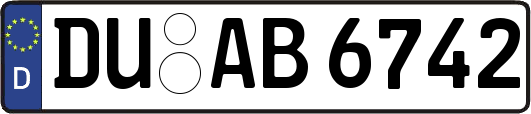 DU-AB6742