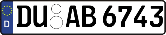 DU-AB6743