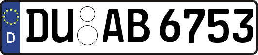 DU-AB6753