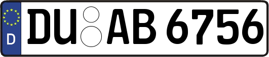DU-AB6756