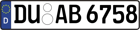 DU-AB6758